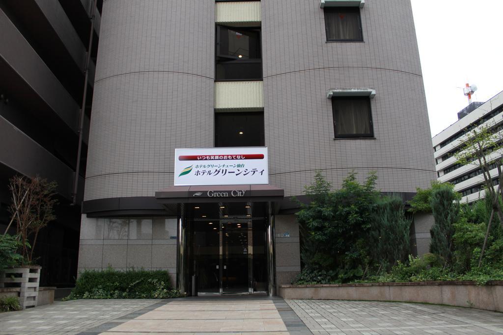Hotel Green City Sendai Buitenkant foto